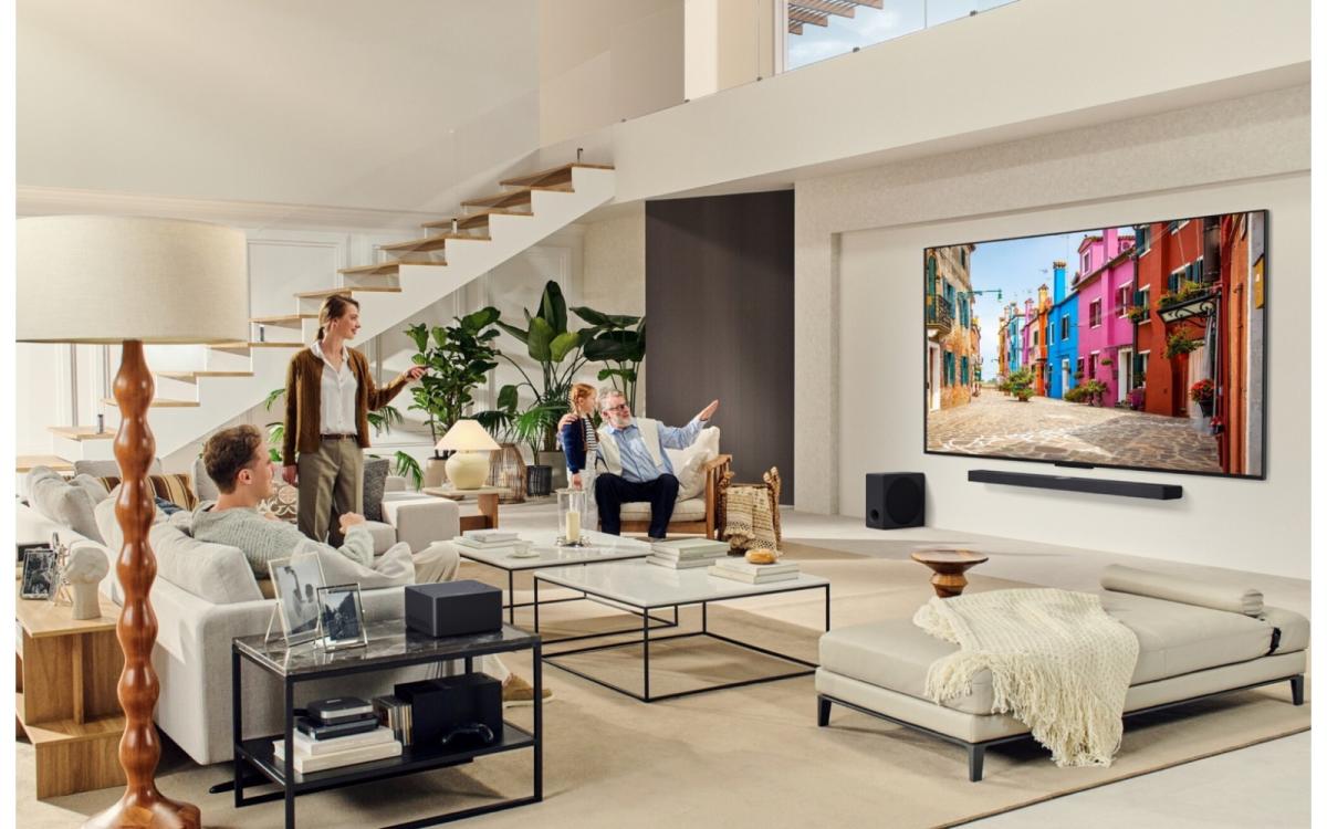 La línea de televisores LCD QNED evo de LG para 2025 puede recibir videos 4K de forma inalámbrica