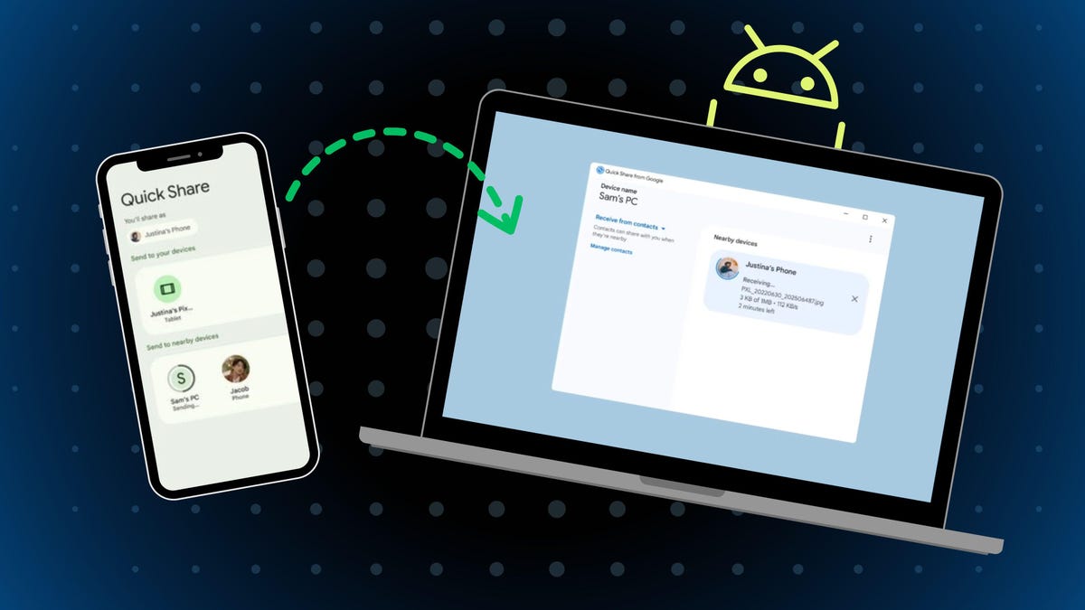 Quick Share de Google pronto podría rivalizar con AirDrop en iPhone y Mac: he aquí por qué