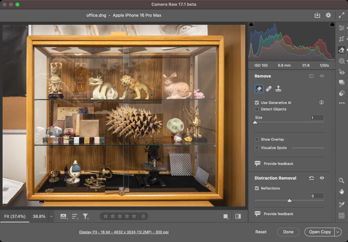 La nueva herramienta Photoshop de Adobe puede limpiar los reflejos de las ventanas