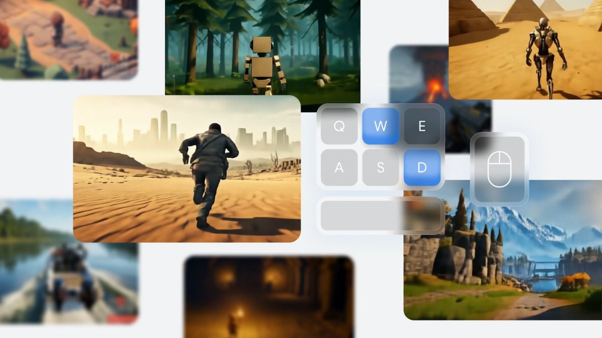 Google DeepMind presenta el modelo de IA Genie 2, que puede generar mundos 3D reproducibles para entrenar agentes de IA
