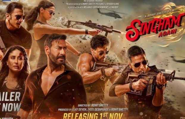 Singham Again ahora se transmite en Amazon Prime Video