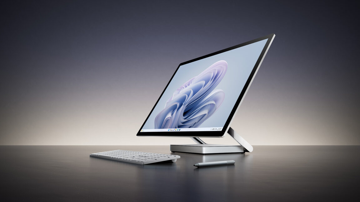 Microsoft suspende la computadora de escritorio todo en uno Surface Studio actualizada con desgana