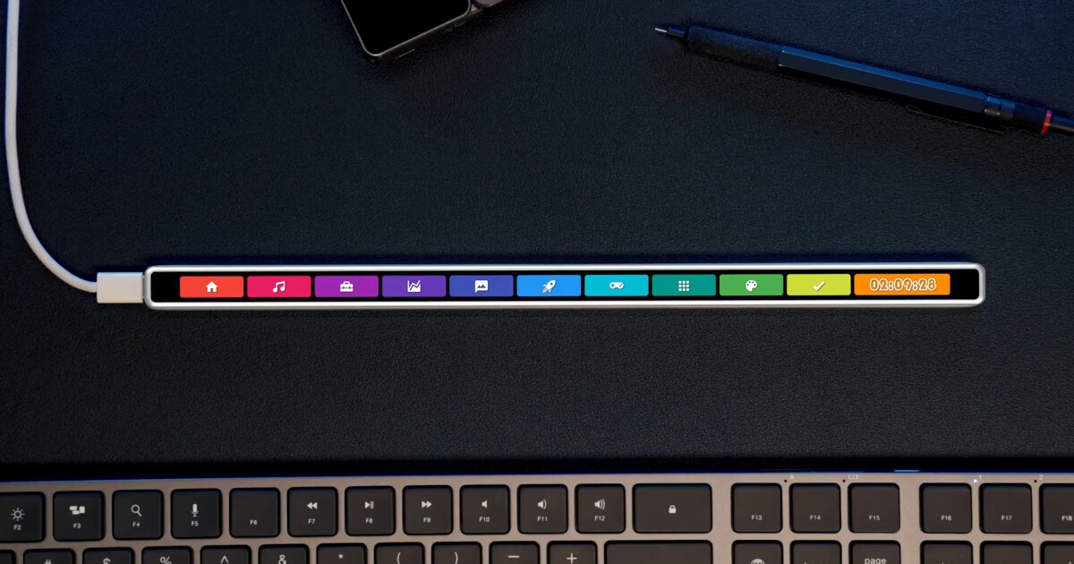 La Flexbar independiente parece tener éxito donde falló la Touch Bar de Apple