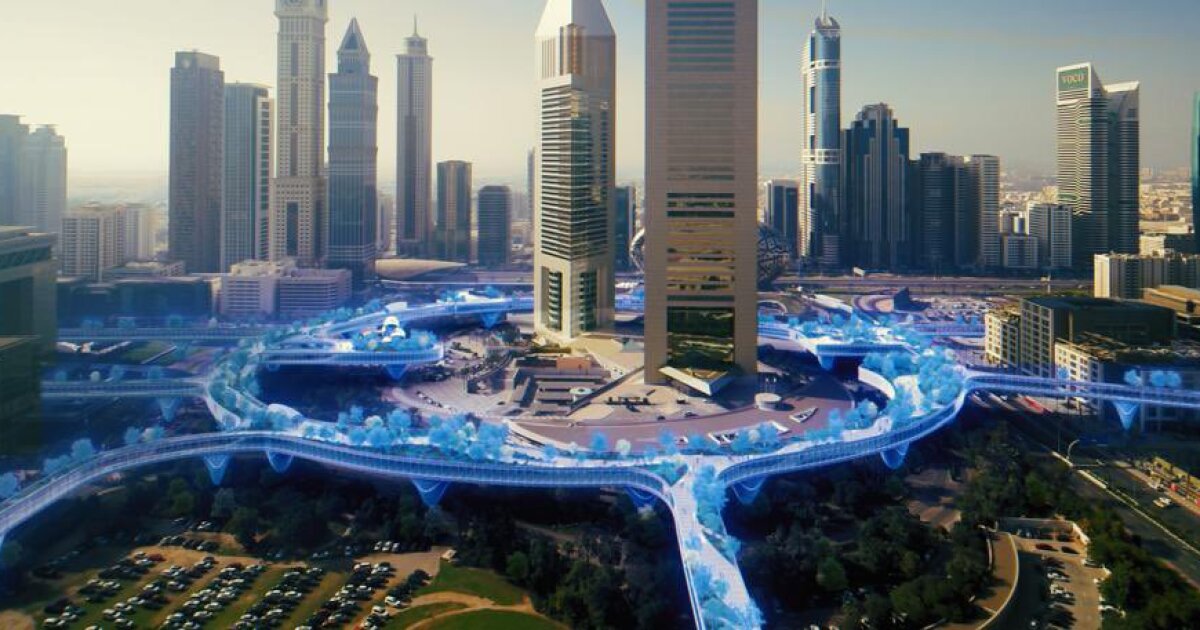 Dubai se transforma en una ciudad transitable con senderos con aire acondicionado