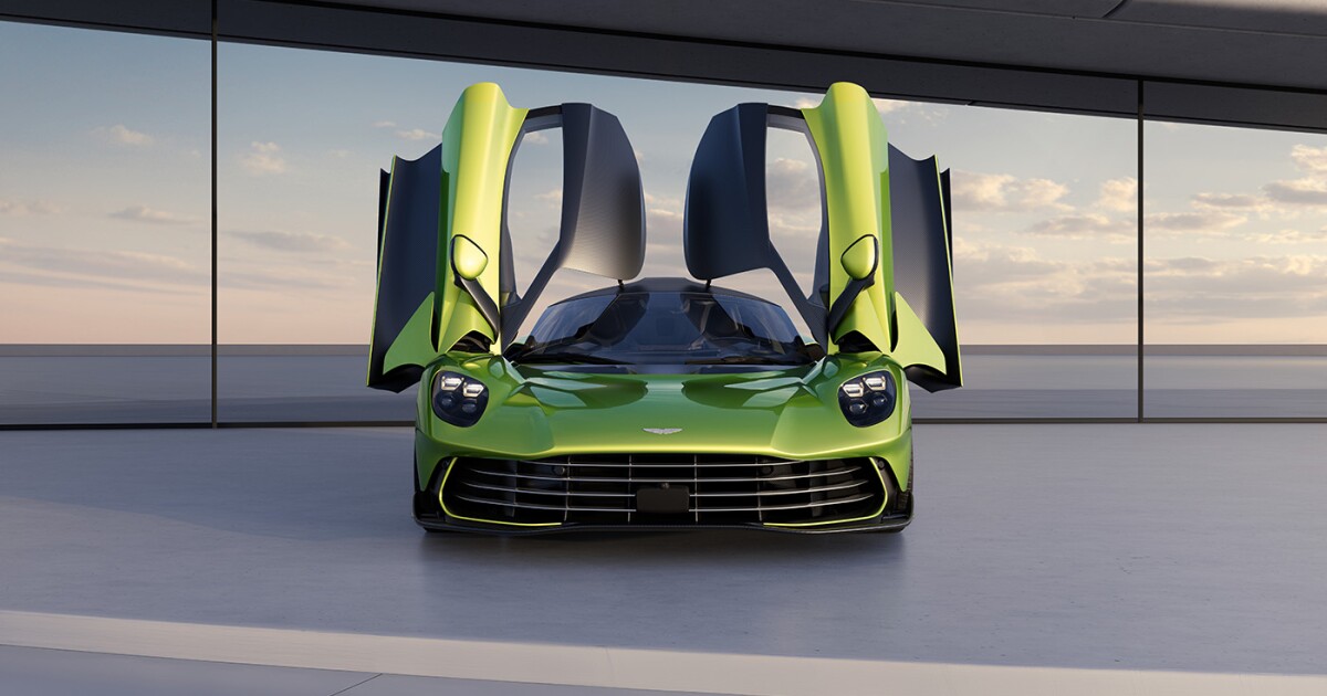 Aston Martin incorpora su primer motor híbrido en el Valhalla de 1.065 CV