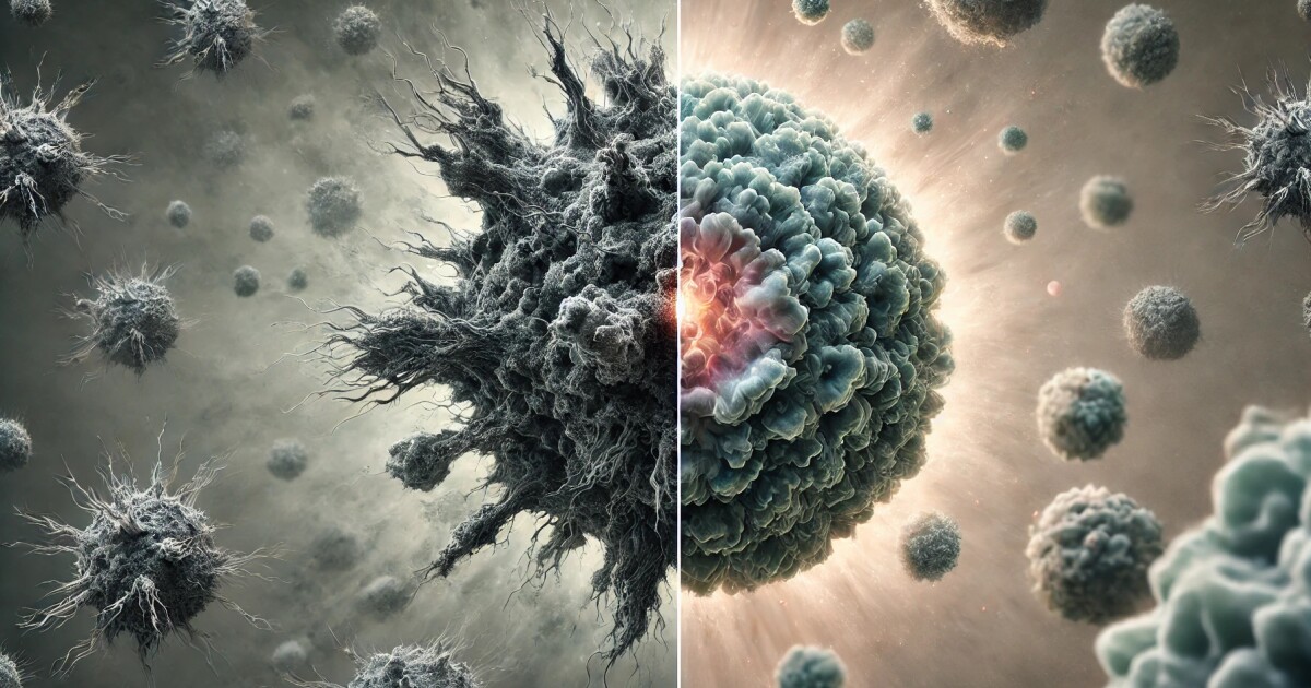 Un innovador tratamiento convierte las células cancerosas en células normales