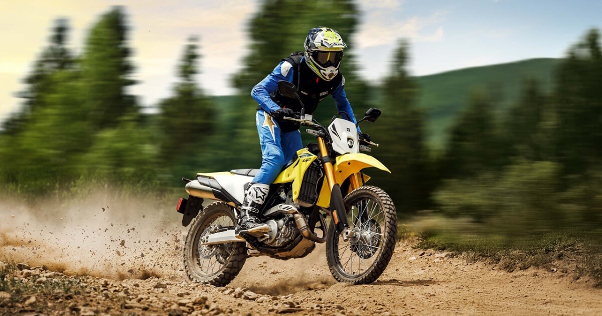 OG Suzuki dual-sport renovado después de 15 largos años