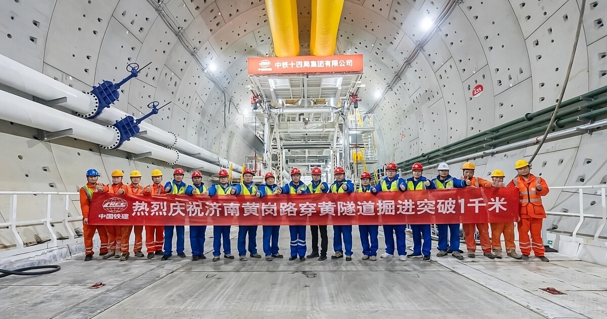 Se completa en China un túnel de protección submarina con récord mundial