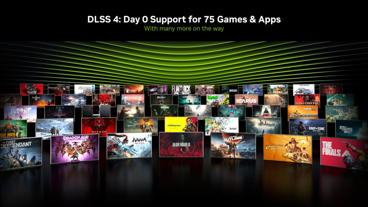 NVIDIA anunció que DLSS 4 llegará a todas las GPU RTX