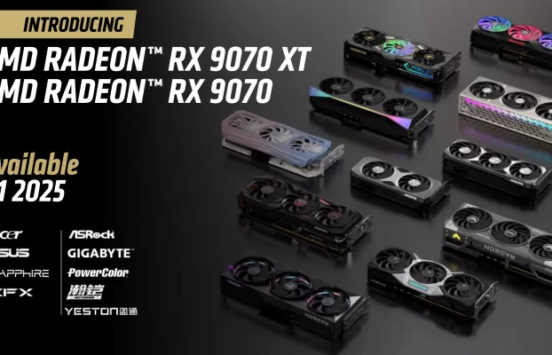 AMD revela la arquitectura RDNA4, las GPU Radeon RX 9070 y las CPU Ryzen 9000 X3D