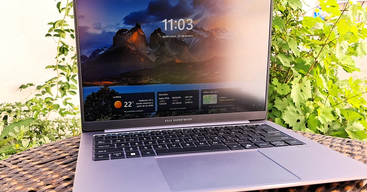 Análisis ExpertBook P5 de Asus: una batería pensada para trabajar