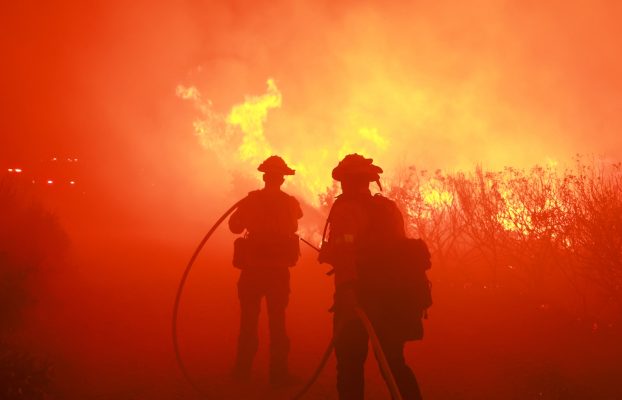 Los devastadores incendios de Los Ángeles en imágenes