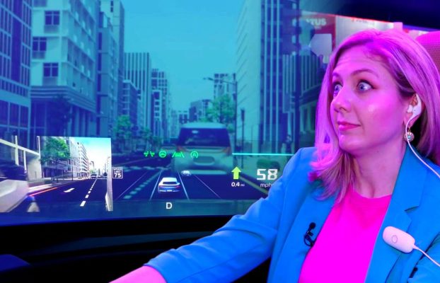 Este no es el HUD típico de su automóvil: vea la pantalla holográfica del parabrisas Hyundai Mobis