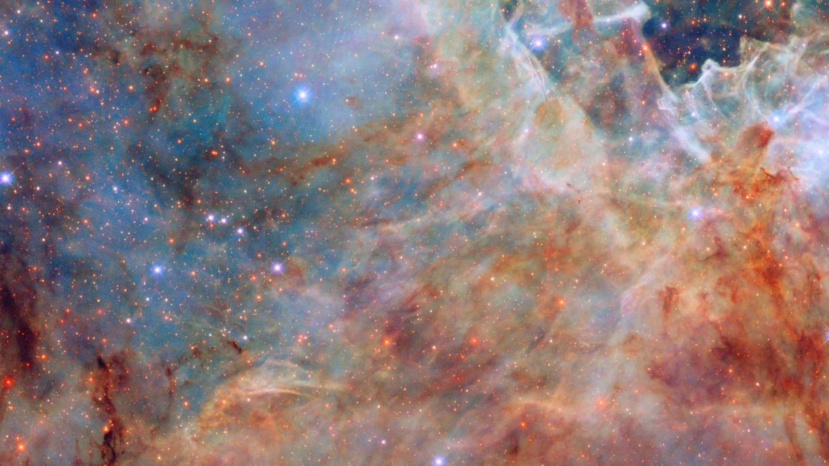 La NASA y la ESA comparten una impresionante imagen del Hubble del borde exterior de la Nebulosa Tarántula