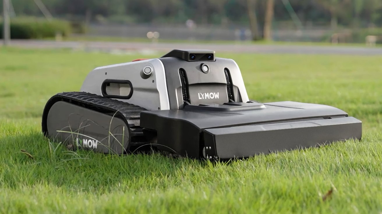 Robotcortacésped inteligente Lymow One diseñado para trabajar con céspedes grandes