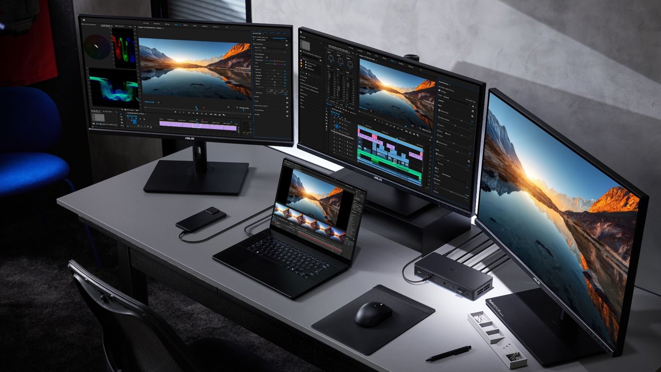 Actualice su espacio de trabajo con la nueva base Asus Thunderbolt 5