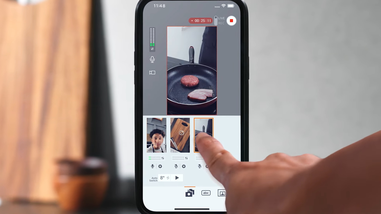 Live Switcher Mobile de Canon está disponible para iPhone y iPad