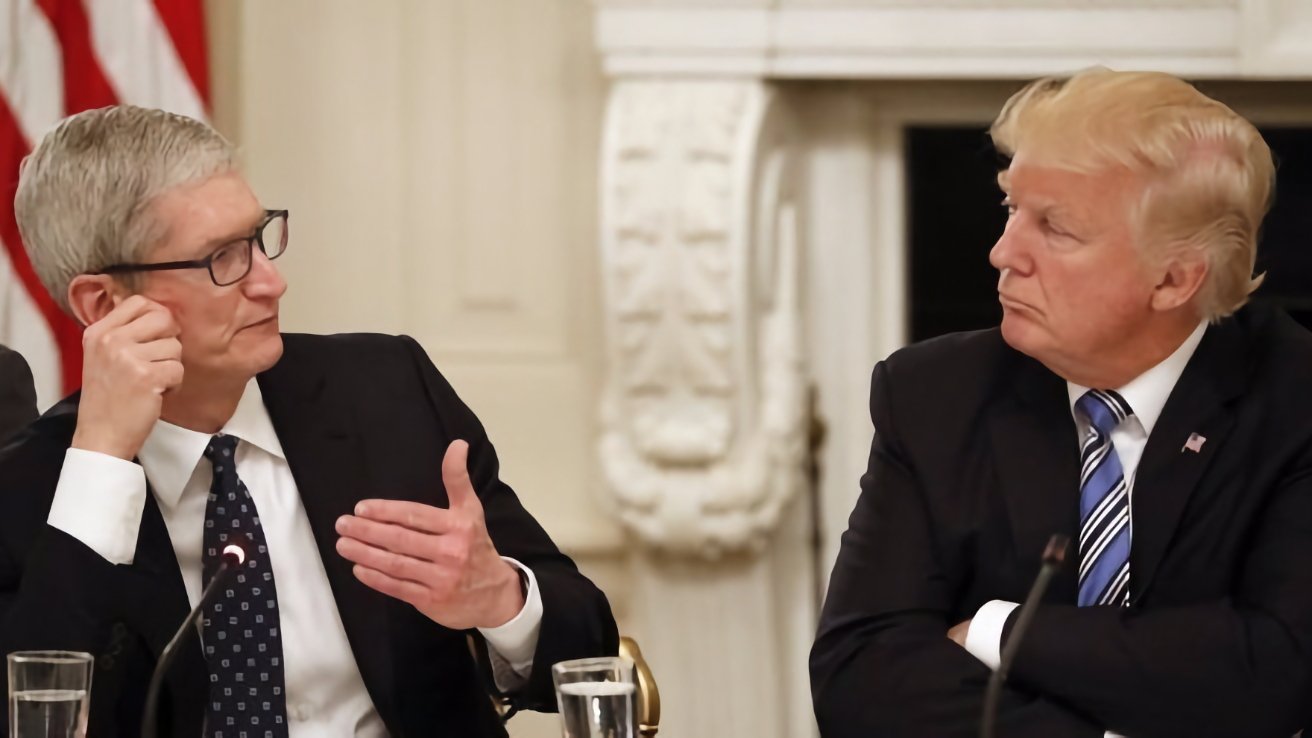 Trump duda sobre los aranceles a China que perjudicarían a Apple