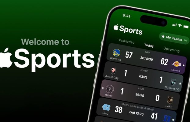 Apple Sports se actualiza con información de transmisión y más cobertura de fútbol