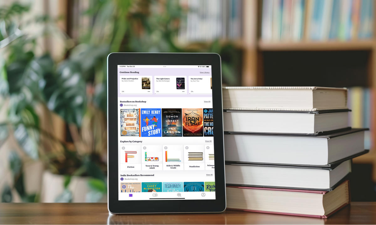 Bookshop.org ahora está vendiendo libros electrónicos