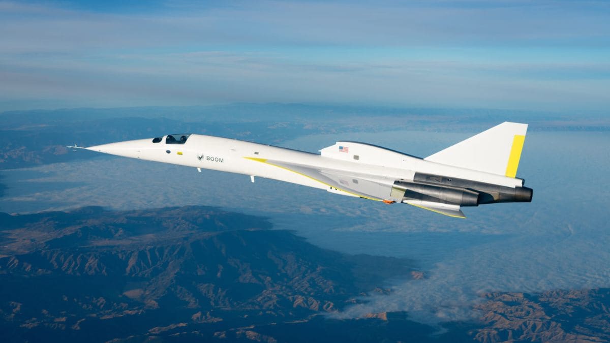 El XB-1 de Boom Supersonic se acerca al hito supersónico con vuelo de prueba Mach 0.95