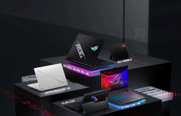 ASUS presenta las computadoras portátiles ROG 2025 con GPU RTX serie 50