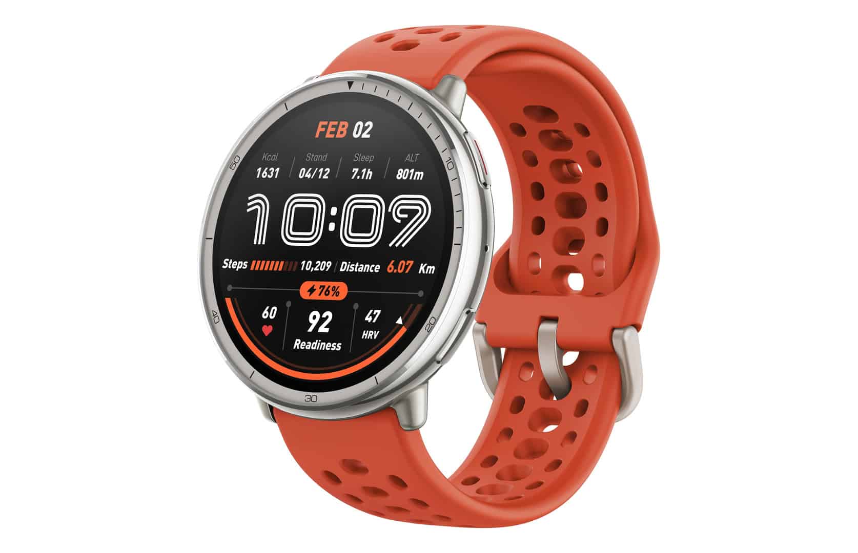 El reloj inteligente Amazfit Active 2 ofrece más de 160 modos deportivos y una duración de batería de 10 días