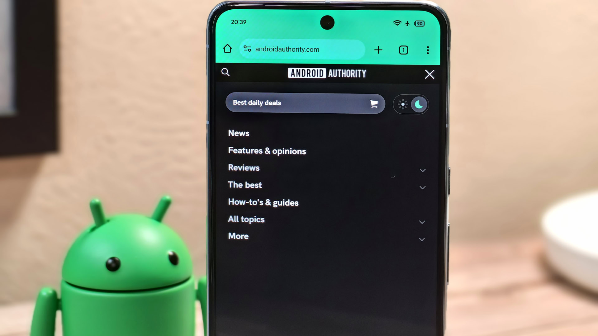 Android 16 tiene algunos nuevos trucos de modo oscuro en la manga