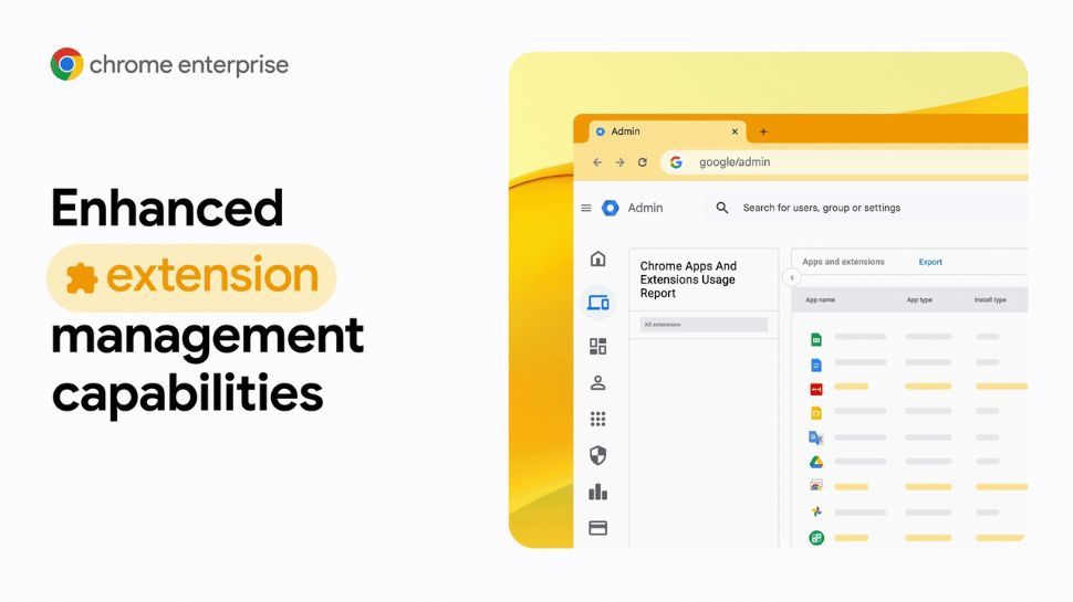 Google quiere darle a los administradores más control sobre las extensiones de Chrome que usa en el trabajo