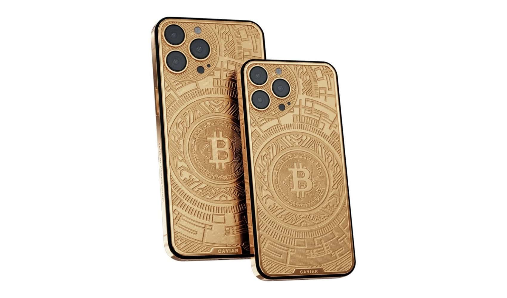 Este iPhone 16 Pro tiene un tema de bitcoin y está cubierto con 24k Gold