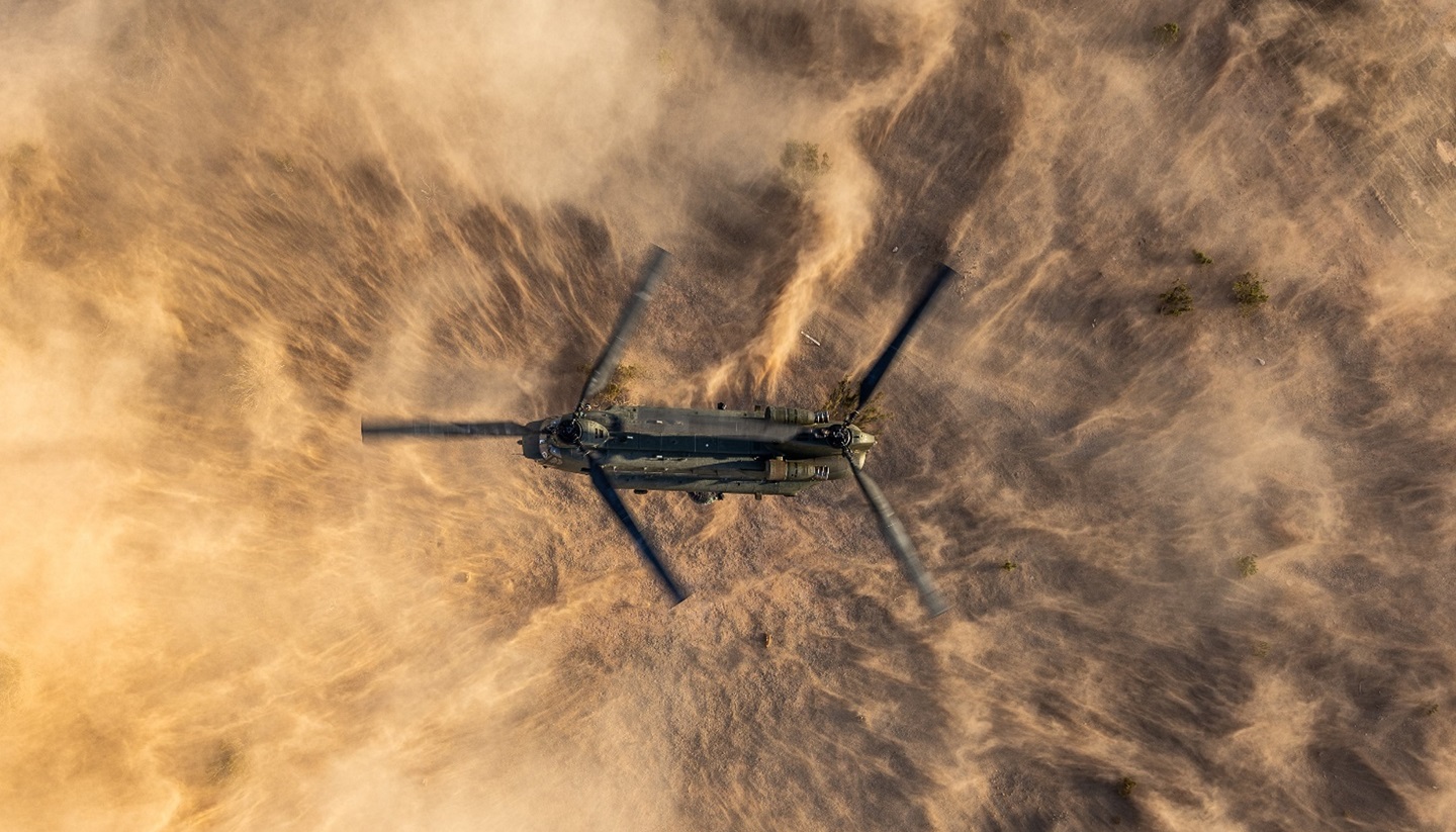 El Reino Unido confirma las pruebas del impacto de los gases de escape de los helicópteros en el inicio del personal
