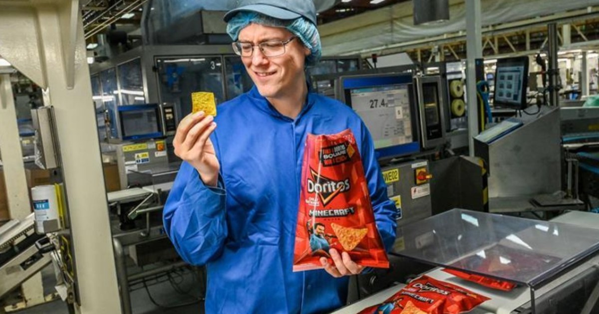 Minecraft logró lo imposible: que ahora los Doritos sean cuadrados