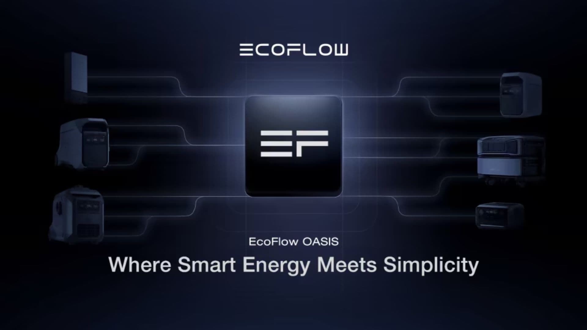 EcoFlow presenta el sistema de gestión de energía impulsado por IA «OASIS» en CES 2025