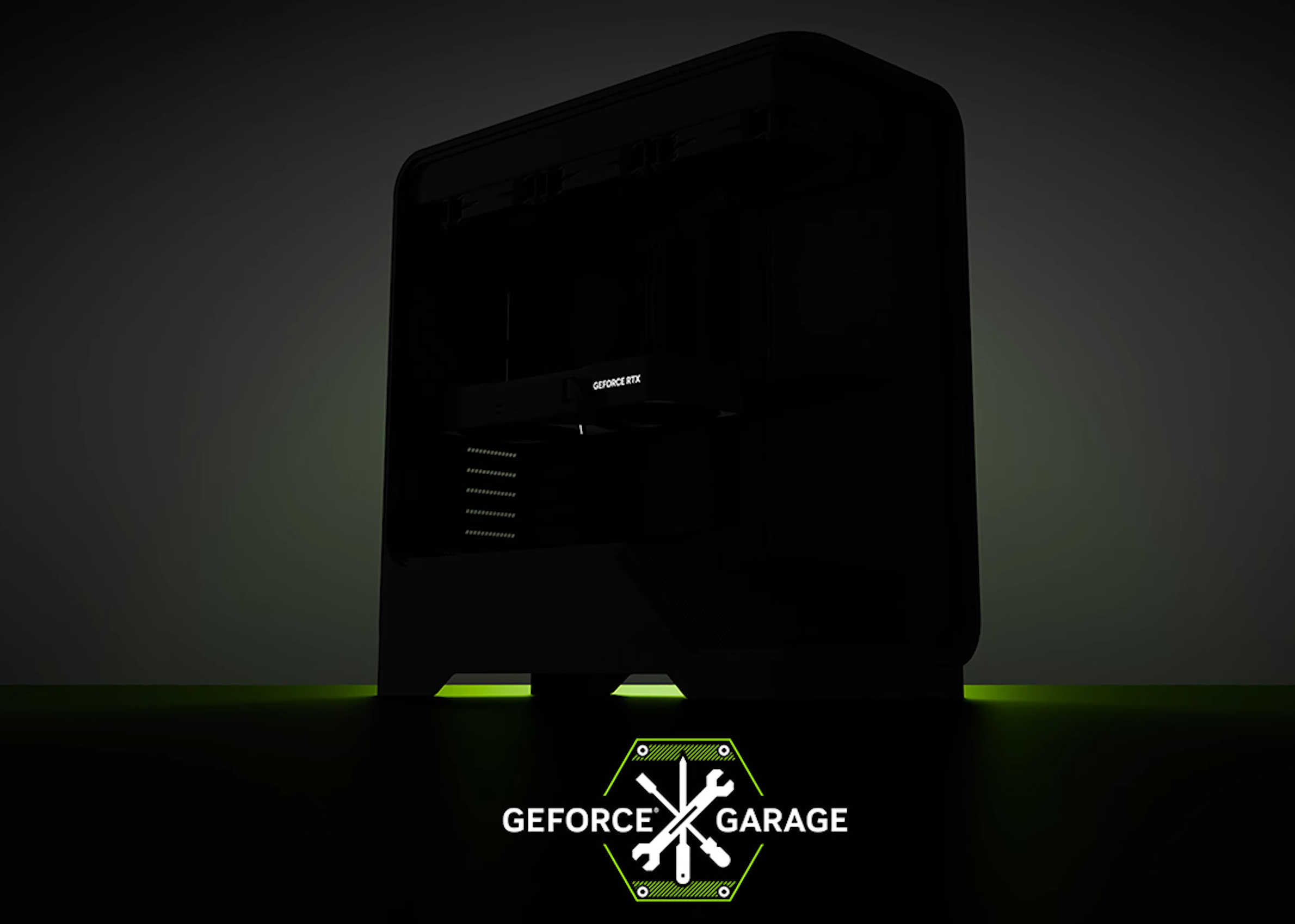 NVIDIA muestra una GPU de la serie RTX 50 con dos ventiladores frontales