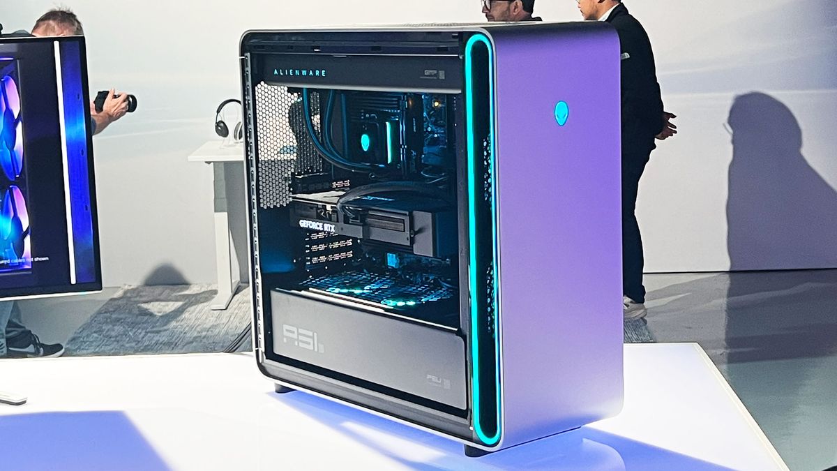 Alienware resucita su icónica línea de PC y portátiles para juegos Area 51 en CES 2025