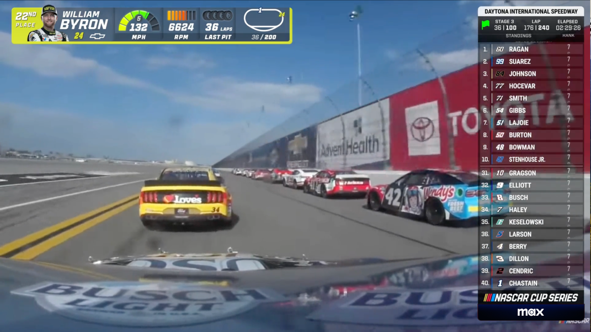Max lanza una nueva función Multiview para la serie NASCAR Cup de 2025 que lo pone en el asiento del conductor