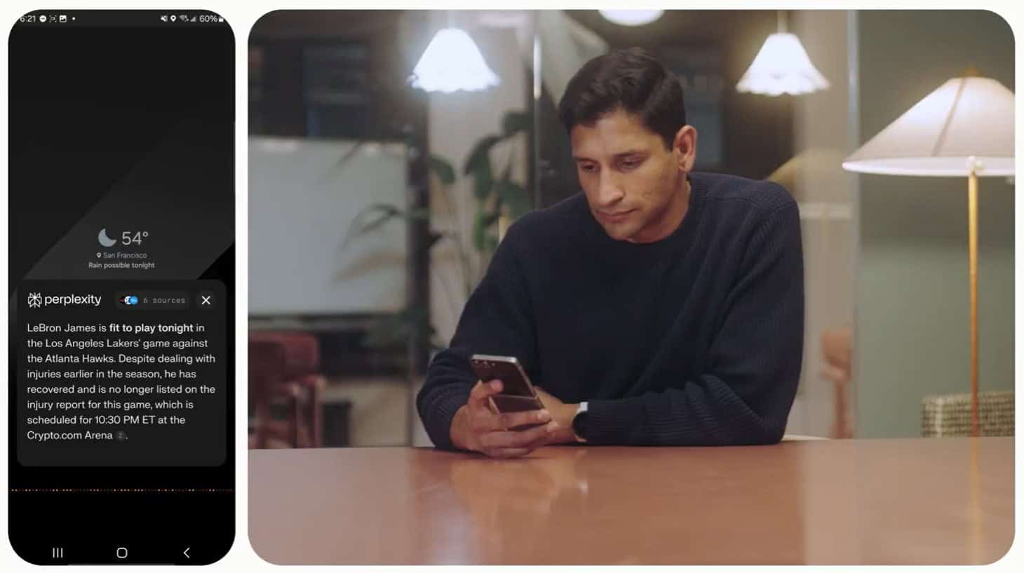 Perplexity lanza asistente con funciones de agente de IA para Android