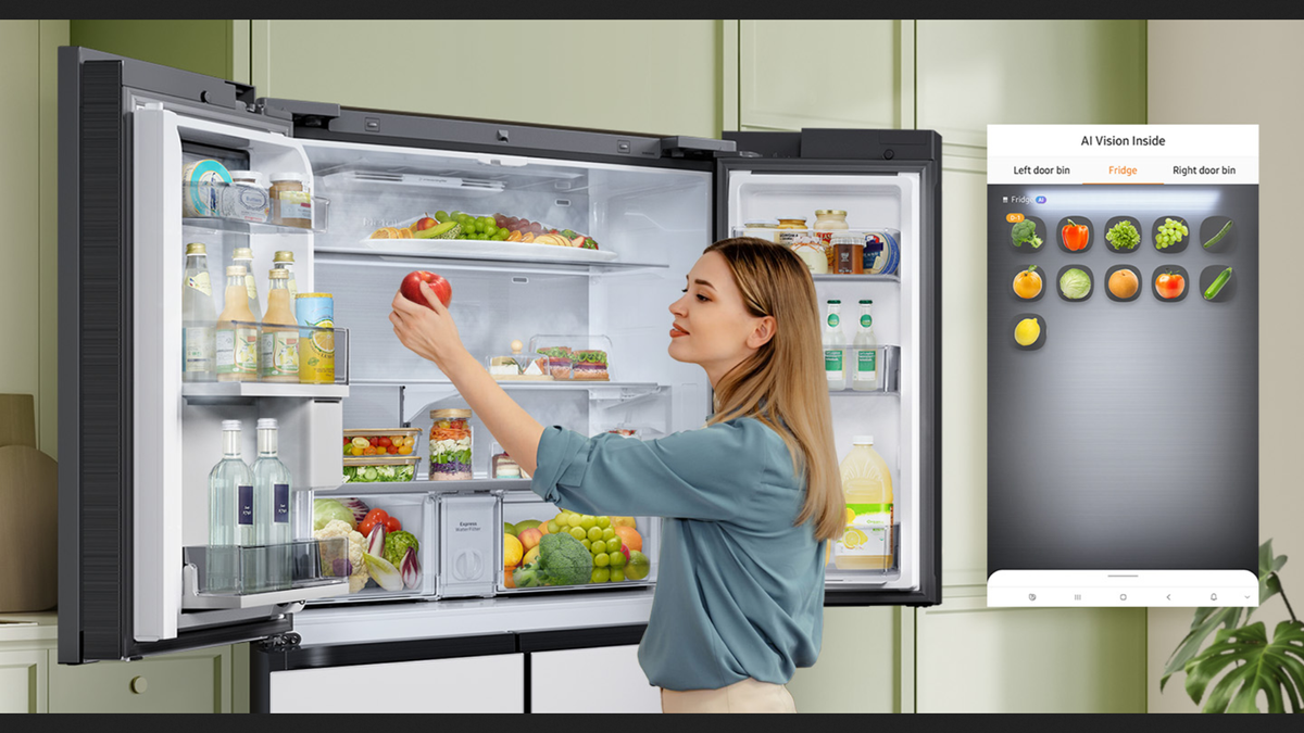 El refrigerador AI de Samsung pronto ordenará sus compras directamente desde Instacart