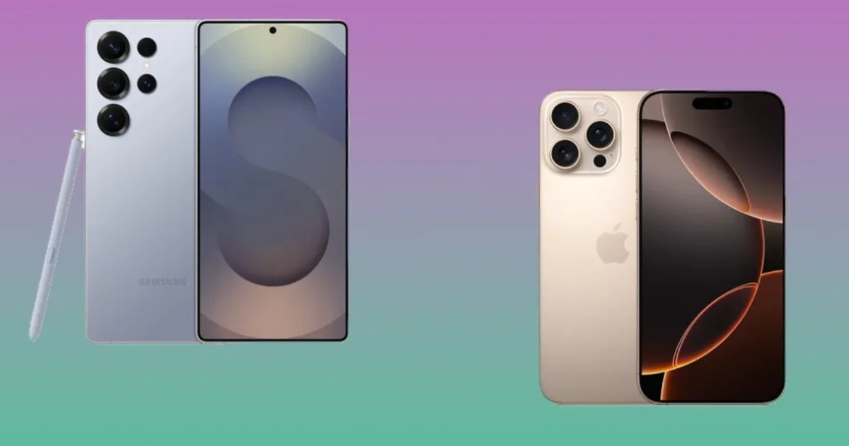 Samsung Galaxy S25 Ultra vs. iPhone 16 Pro Max: duelo de buques insignia