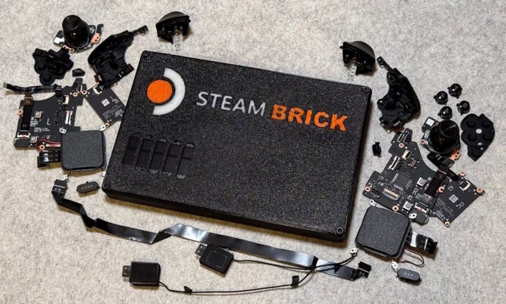 Steam Brick, una Steam Deck convertida en mini PC con gafas de realidad aumentada