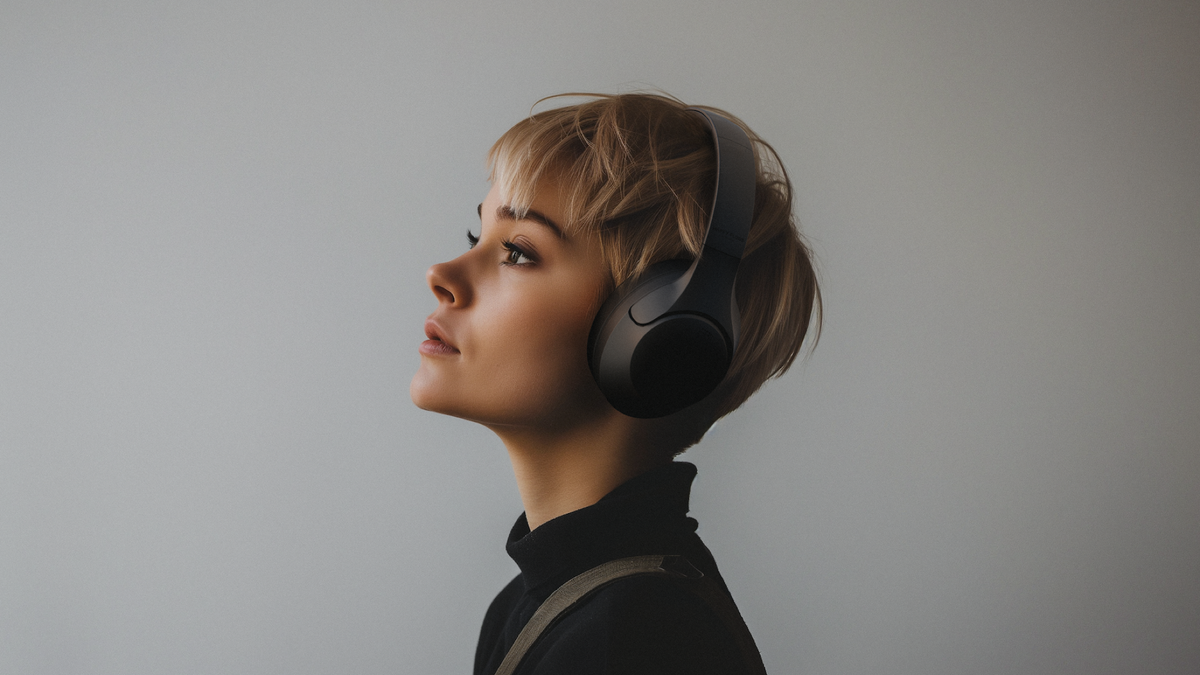 Los auriculares económicos con cancelación de ruido de Happy Plugs parecen un Sony WH-1000XM4 económico, de la mejor manera posible