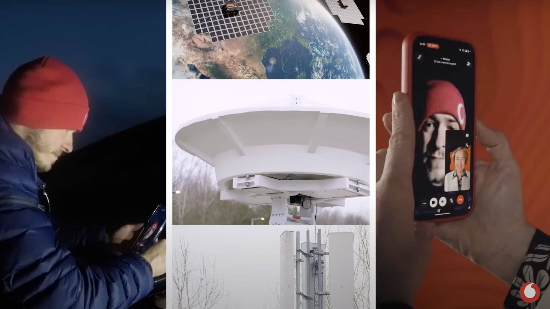 Muévete sobre mensajes, Vodafone acaba de hacer realidad las llamadas por videos satelitales