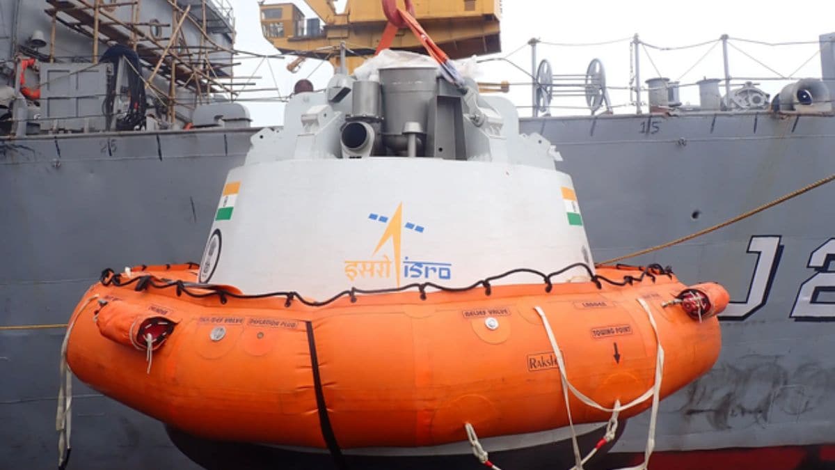 Proyecto Gaganyaan de la India: módulo de tripulación no tripulada enviado para exploración espacial