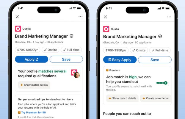 LinkedIn quiere que solicites menos puestos de trabajo