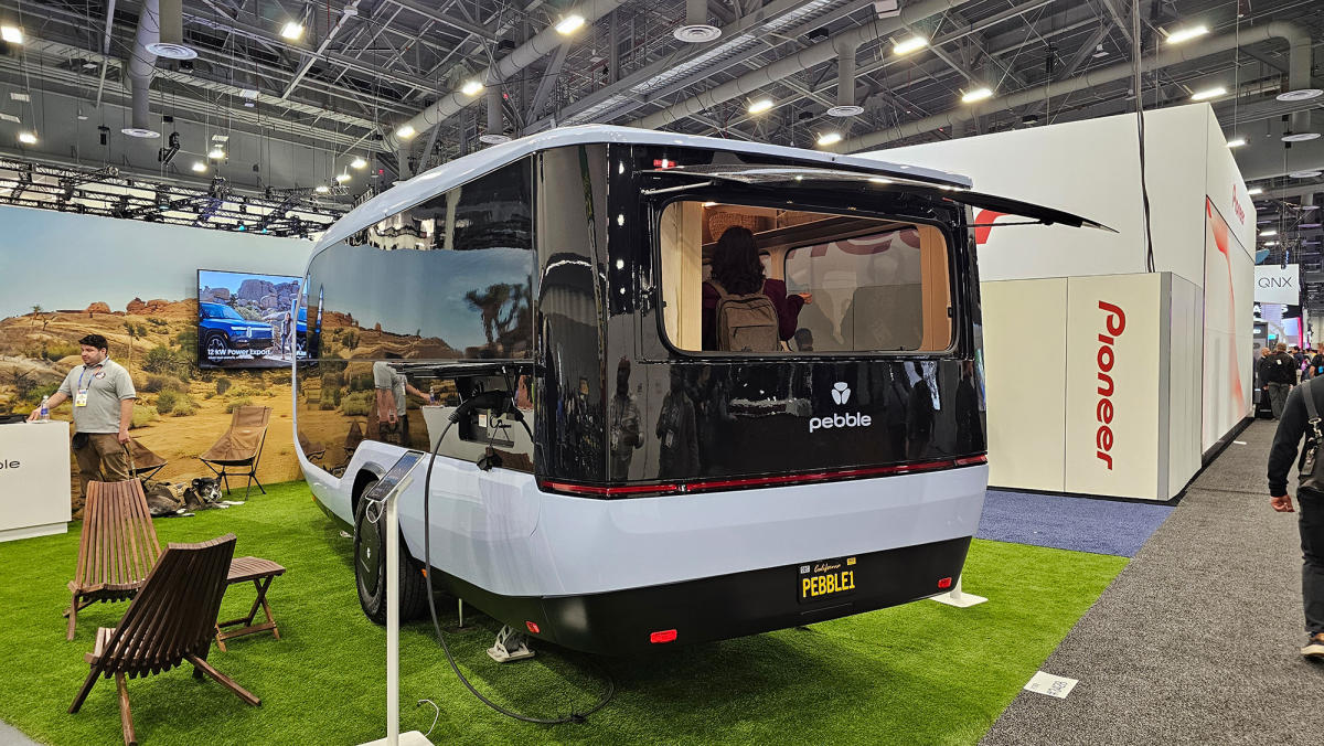 El tráiler Pebble Flow EV de CES recibe algunos ajustes antes de su fecha de envío de primavera