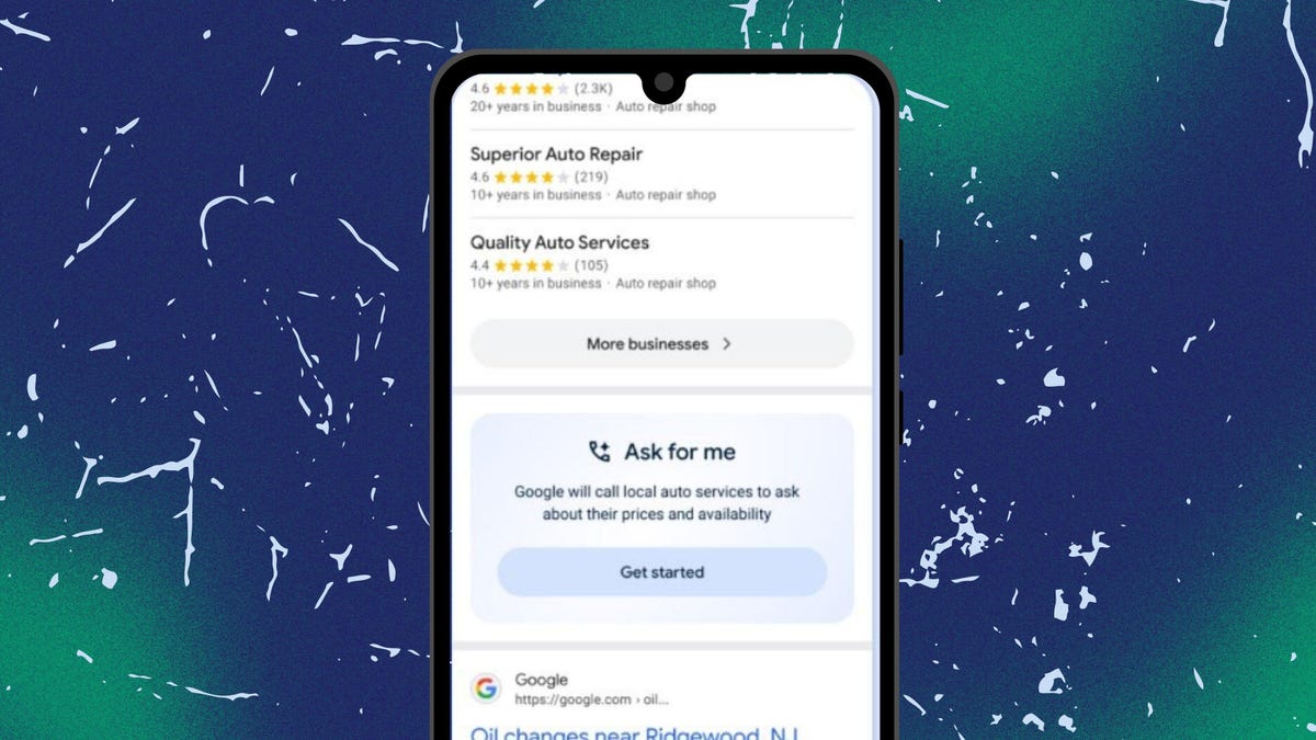 La nueva herramienta de IA ‘Pregunta para mí’ de Google llama a las empresas para que respondan sus preguntas