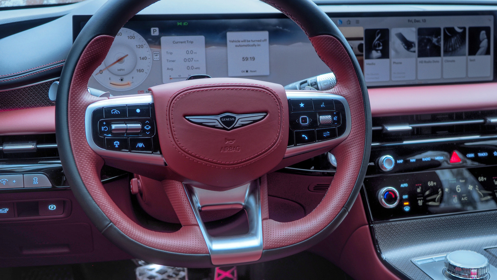 El interior del Genesis G80 2025 es una señal de advertencia para algo más que Lexus y Acura