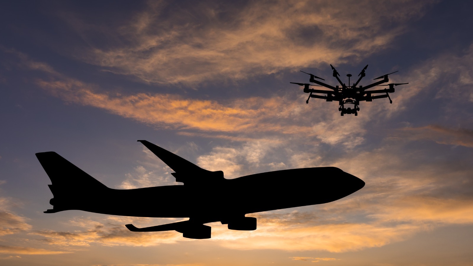 ¿Qué pasa si un dron choca contra un avión? Aquí está el daño que puede causar