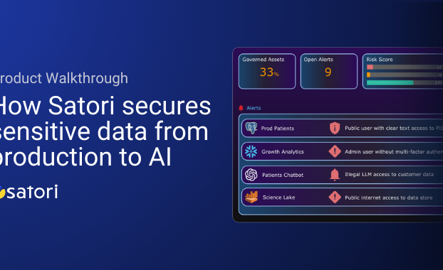 Cómo Satori protege los datos confidenciales desde la producción hasta la IA