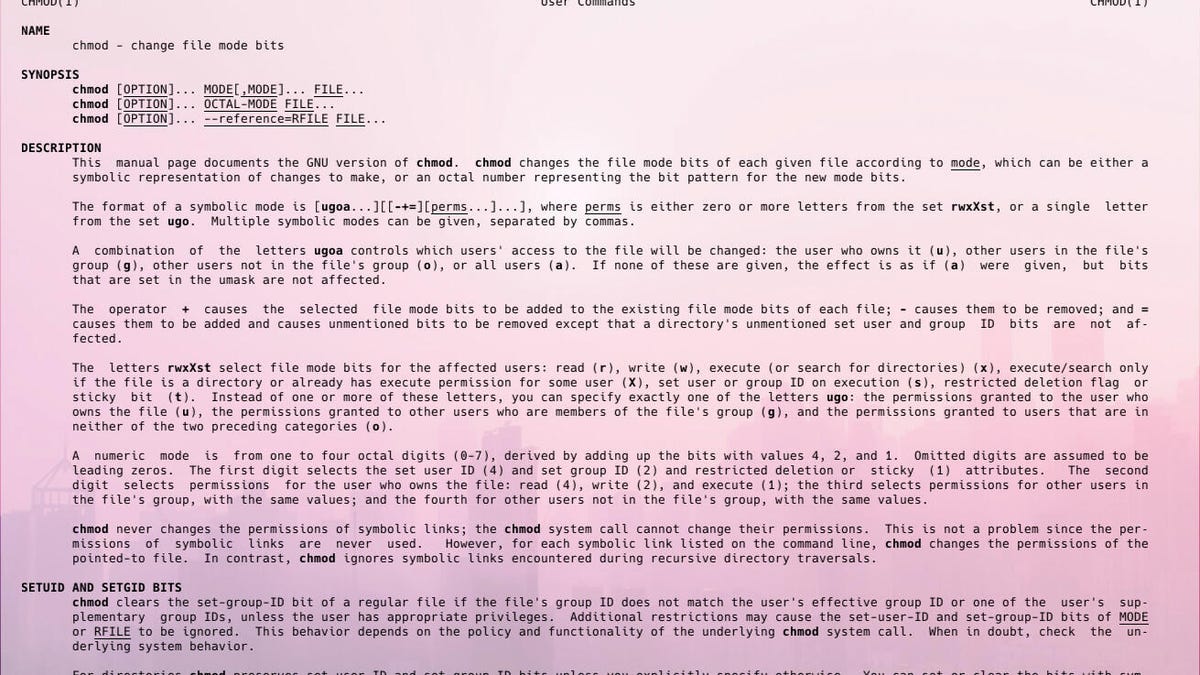 Una forma más sencilla de leer las páginas del manual de Linux